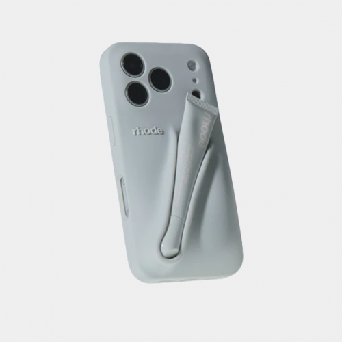Чехол Rhode Lip Silicone Case Grey