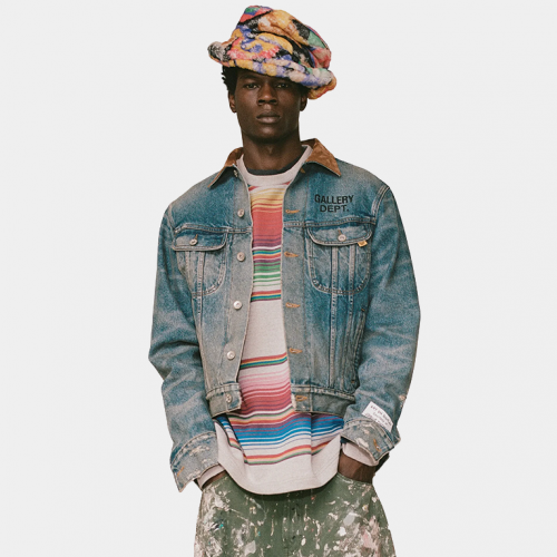 Куртка Gallery Dept Santa Fe Trucker Jeans Jacket Blue