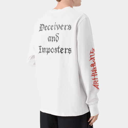 Лонгслив Gallery Dept The World Is Ours L/S Clean White