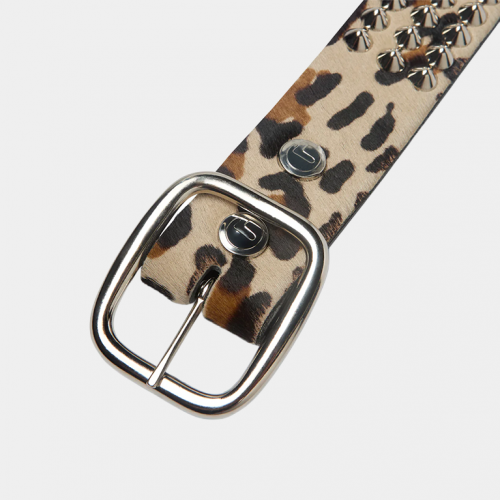 Ремень Gallery Dept Studded Belt Cheetah