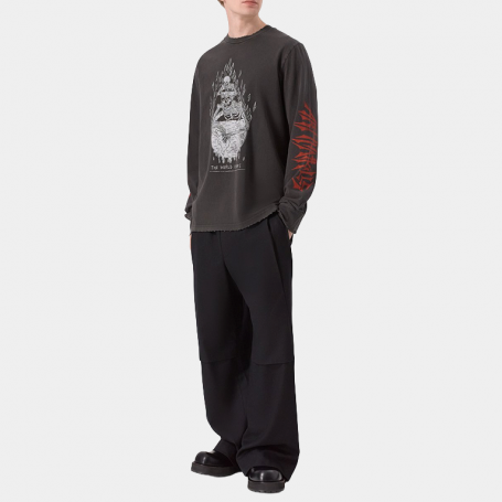 Лонгслив Gallery Dept The World Is Ours L/S Vintage Black