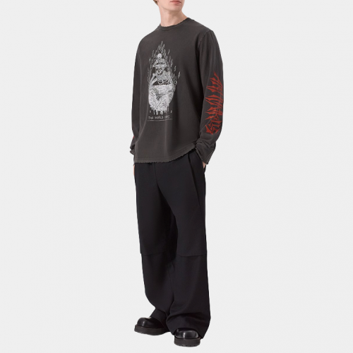 Лонгслив Gallery Dept The World Is Ours L/S Vintage Black