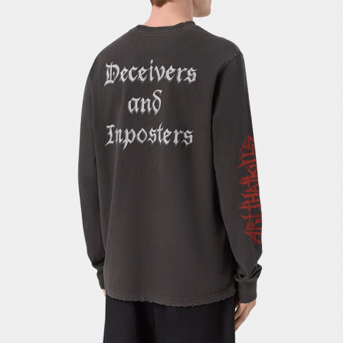 Лонгслив Gallery Dept The World Is Ours L/S Vintage Black