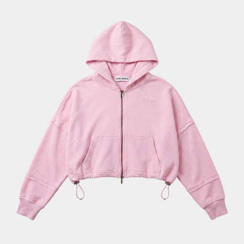 Зип-худи Sabe Cropped Pink