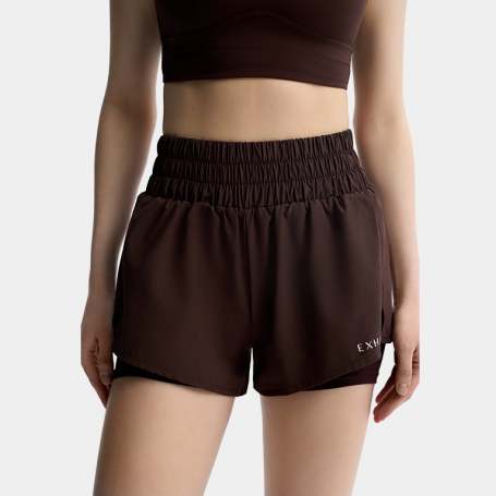 Шорты EXHALE Sol Lucet Omnibus Brown
