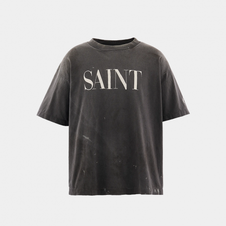 Футболка Saint Mxxxxxx Saint 600 Years T-Shirt Washed Black
