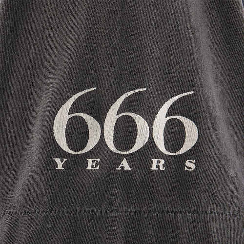 Футболка Saint Mxxxxxx Saint 600 Years T-Shirt Washed Black