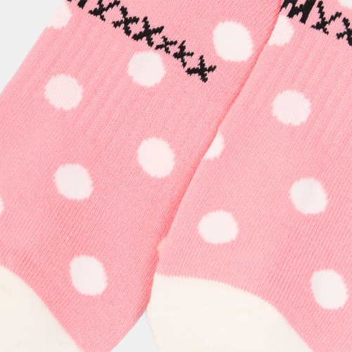 Носки Saint Mxxxxxx Sinner Dot Socks Pink/White