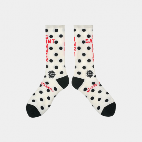 Носки Saint Mxxxxxx Sinner Dot Socks White