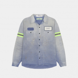 Рубашка Saint Mxxxxxx Line Cotton Shirt Blue