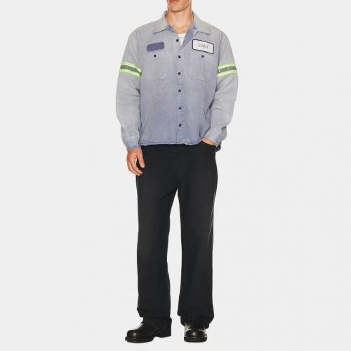 Рубашка Saint Mxxxxxx Line Cotton Shirt Blue