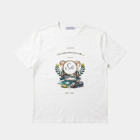 Футболка Sabe Tennis T-Shirt Milk