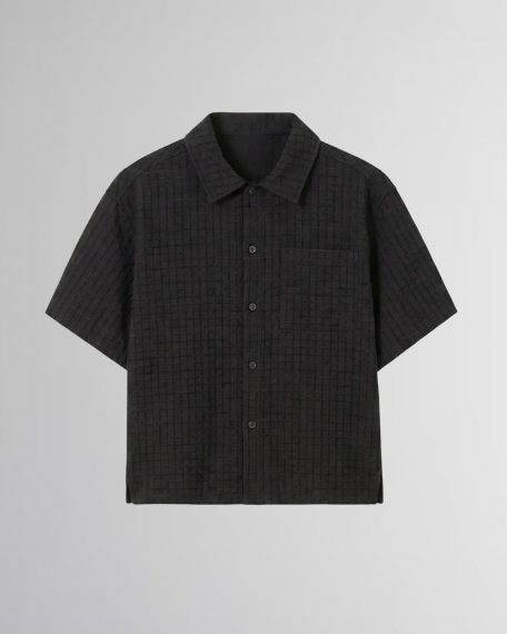 Рубашка Sabe Shirt Waffle Black