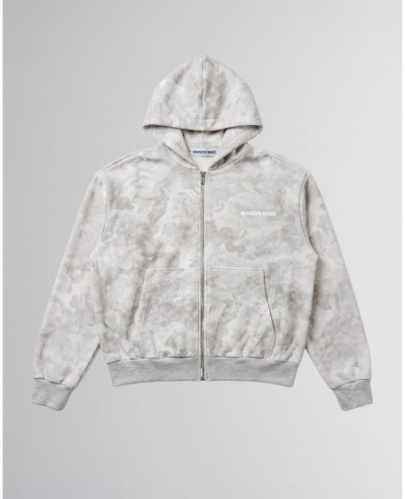 Зип-худи Sabe Maison Zip Hooded Camo Grey