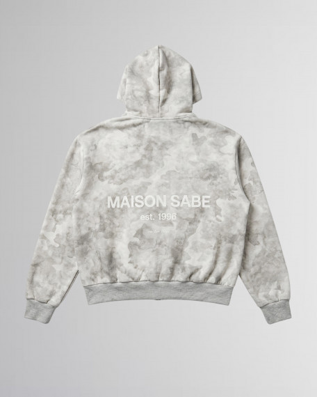 Зип-худи Sabe Maison Zip Hooded Camo Grey