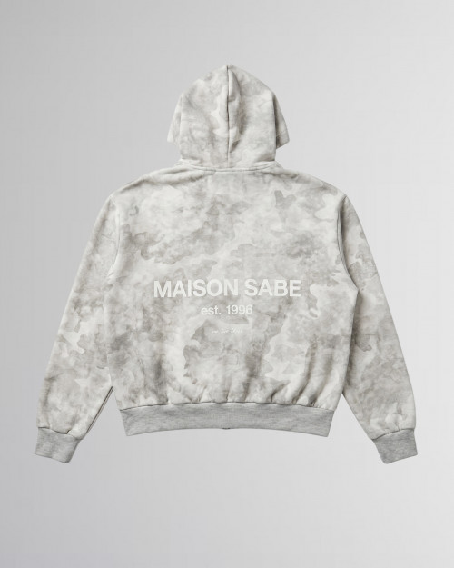 Зип-худи Sabe Maison Zip Hooded Camo Grey