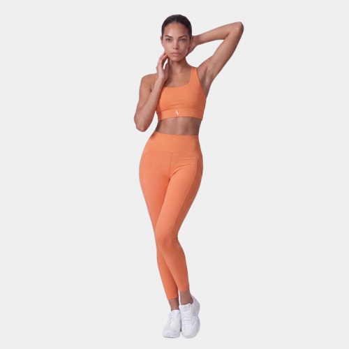 Леггинсы EXHALE Nosce Te Ipsum Orange