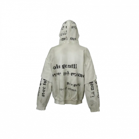 FIRE 2 COLD EGO Sweatshirts Unisex White Gray