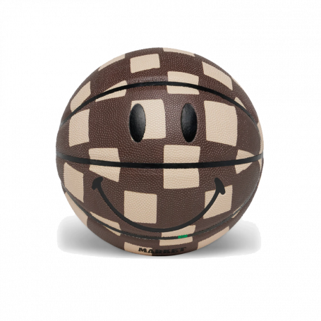 Market Smiley Chess Club Basketball Brown