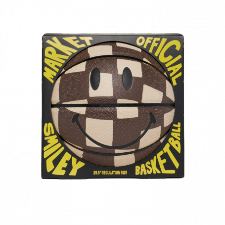 Market Smiley Chess Club Basketball Brown