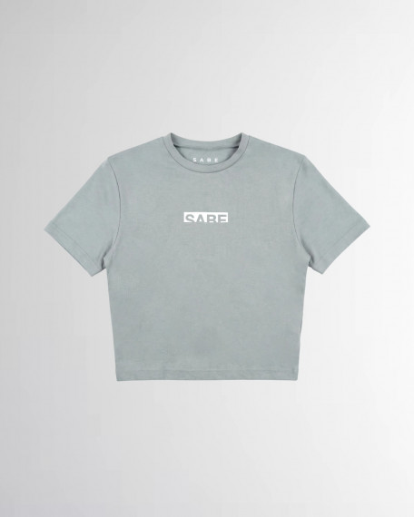 Футболка Sabe Logo T-Shirt Slim Grey