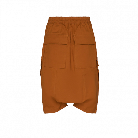 Шорты Rick Owens Cargo Pods Heavy Cotton Shorts Clay