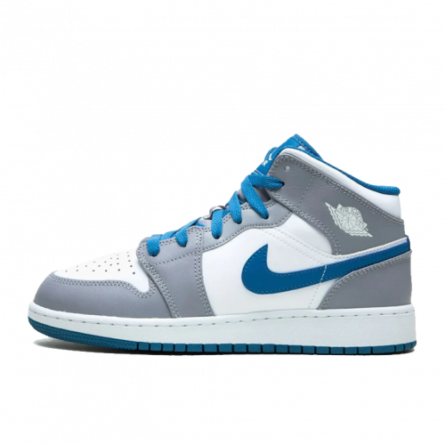 Air Jordan 1 Mid True Blue (GS)