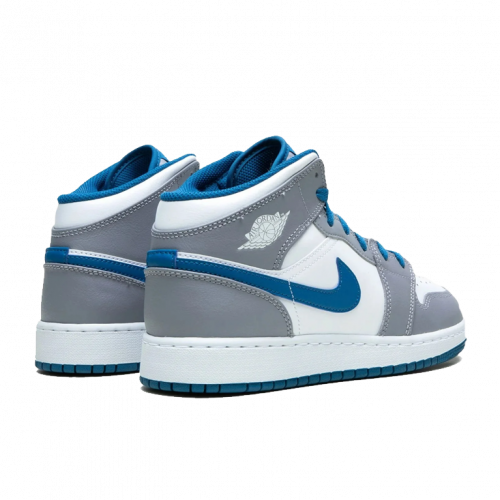 Air Jordan 1 Mid True Blue (GS)