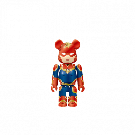 Bearbrick x Marvel Captain Marvel 100% (№12)