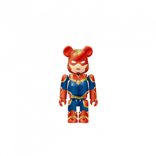 Bearbrick x Marvel Captain Marvel 100% (№12)