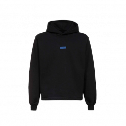 Represent Box Logo Hoodie Jet Black