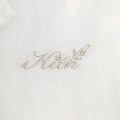 Рубашка Kith for Wilson Embroidered Mesh Reade Shirt White