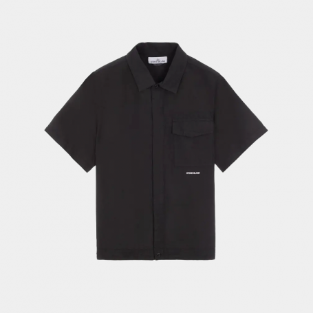 Рубашка Stone Island Comfort Fit Overshirt Black