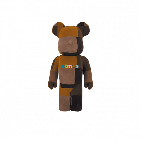 Bearbrick x atmos x Sean Wotherspoon 1000% Brown