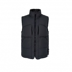 Stone Island Naslan Light Watro Down Bodywarmer Gilet Black