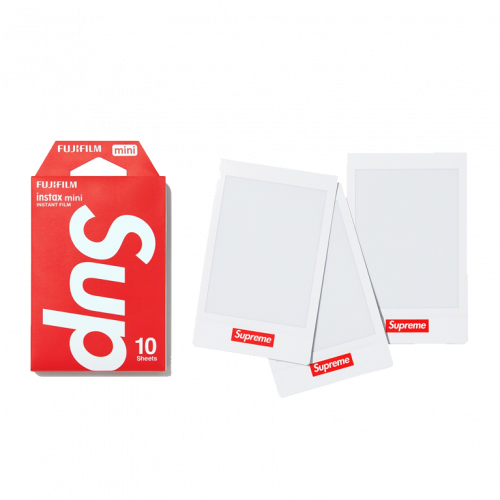 Supreme Fujifilm instax Mini Instant Film (Pack of 10) White