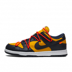 Nike Dunk Low Off-White University Gold