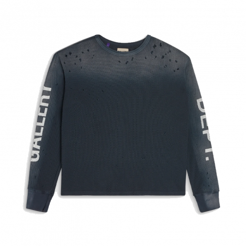 Лонгслив Gallery Dept Urcle Thermal Long-Sleeve Black
