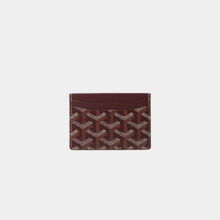 Goyard Saint-Sulpice Card Wallet Bordeux