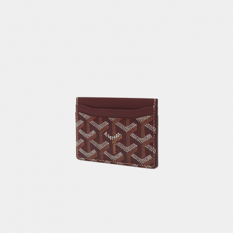 Goyard Saint-Sulpice Card Wallet Bordeux