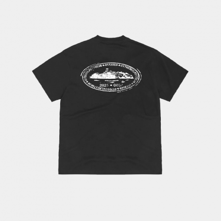Футболка Corteiz Royale Island Stamp Tee Black