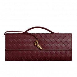Bottega Veneta Andiamo Clutch Barolo