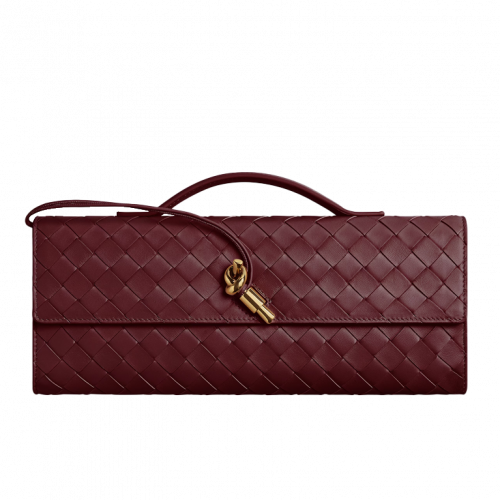 Bottega Veneta Andiamo Clutch Barolo