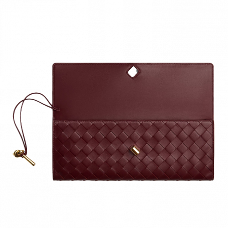 Bottega Veneta Andiamo Clutch Barolo