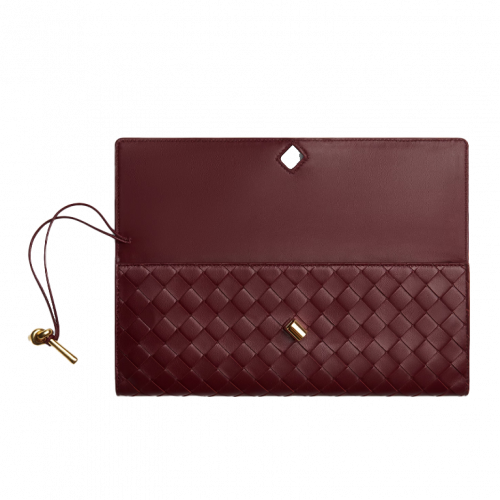 Bottega Veneta Andiamo Clutch Barolo