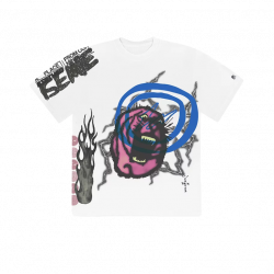 Travis Scott Cactus Jack For Fragment Sunrise Tee White