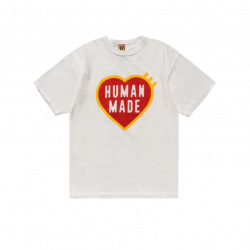 Human Made Big Heart T-Shirt White