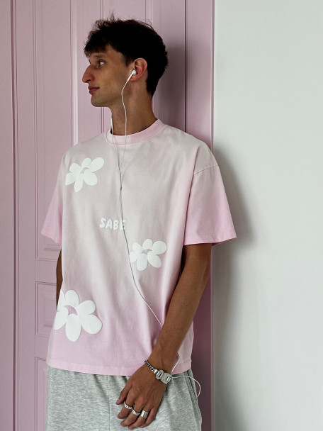 Футболка Sabe Chamomile T-Shirt Pink