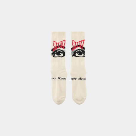 Носки Saint Mxxxxxx Eye Socks Ecru