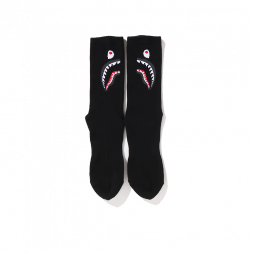 BAPE Shark Socks Black